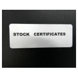 POWER/FILM/TILE/TIRE COMPANY STOCK CERT.