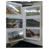 BOOK OF TRAIN POSTCARDS 