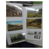 BOOK OF TRAIN POSTCARDS 