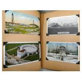 BOOK OF NC & VA POSTCARDS 