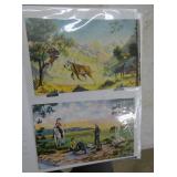 BOOK OF COWBOY POSTCARDS 