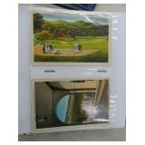 BOOK OF NC/BAYARD WOOTEN POSTCARDS 