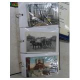 BOOK OF 250 EARLY USA POSTCARDS 