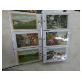 BOOK OF 190 EARLY NC/SC/VA POSTCARDS 