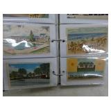 BOOK OF 190 EARLY NC/SC/VA POSTCARDS 