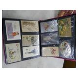 BOOK OF EMB. EASTER POSTCARDS 