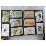 BOOK OF EMB. EASTER POSTCARDS 