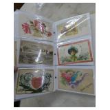 BOOK OF FLOWER & VICTORIAN POSTCARDS 