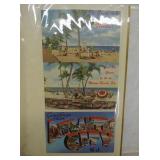 BOOK OF TRANSPORATION/BEACH POSTCARDS 