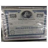 POWER/ATLANTIC OTHER STOCK CERTIFICATES 