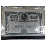 POWER/ATLANTIC OTHER STOCK CERTIFICATES 