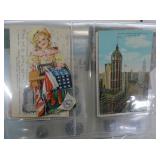 BOOK OF BUTTON/NEEDLE/THREAD SEWING CARD