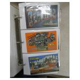 BOOK OF NC MOUNTAIN-COAST POSTCARDS 