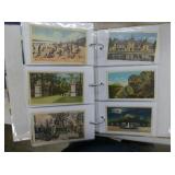 BOOK OF NC MOUNTAIN-COAST POSTCARDS 