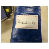 BOOK OF PRESIDENTIAL POSTCARDS 