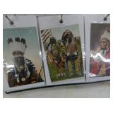 VIEW 2 MANY 1909 TAMMEN INDIAN CHIEFS 