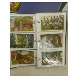 VIEW 3 BOOK OF COWBOY/INDIAN POSTCARDS 