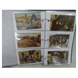 VIEW 5 BOOK OF COWBOY/INDIAN POSTCARDS 
