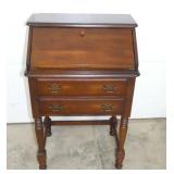 LADIES MAH. DROP FRONT DESK 