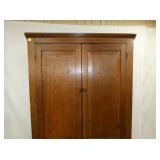 VIEW 2 NC WALNUT CORNER CUPBOARD