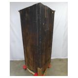 VIEW 5 W/ORG. BOARD BACK W/CUT NAILS