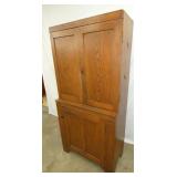 VIEW 2 W/CHAMPERED PANEL DOORS/SOLID END