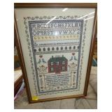 14X19 HAPPY HEARTS SAMPLER