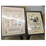 13X17 PATIENCE & LOVE SAMPLERS