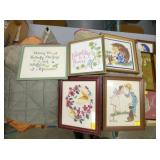 10-12IN. HANDMADE SAMPLERS