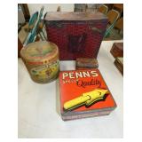 PENNS/TIGER/GARCIA/TOBACCO TINS