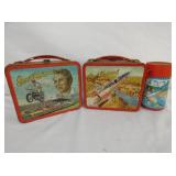 VIEW 5 EVIL KNIEVEL LUNCH BOXES