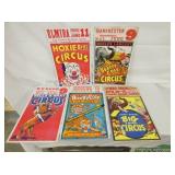 CIRCUS POSTER HUDSON,ELMIRA, OTHERS