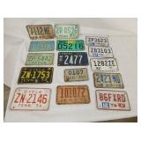 VARIOUS MOTORYCLE TAGS 70