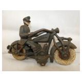 CAST CHAMPION PARTOL MOTORCYCLE TOY
