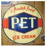PORC. 36IN DS PET ICE CREAM SIGN 