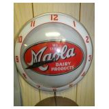 16IN MAOLA DOUBLE BUBBLE CLOCK 