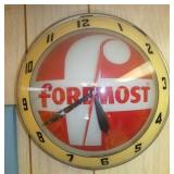16IN FOREMOST DOUBLE BUBBLE CLOCK 