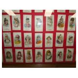 VIEW 4 TOBACCO TRADING CARDS