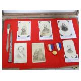 COLLECTION PHOTOS, MEDALS ETC.