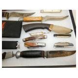 VIEW 2 COLLECTION VAROIUS KNIVES WESTERN
