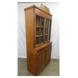 VIEW 7 EARLY STEPBACK HEARTPINE CUPBOARD