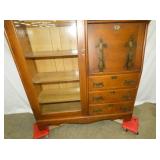 VIEW 3 W/ DROP FRONT DESK/DRAWERS