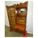 VIEW 4 OAK SIDE BY SIDE SECRETARY