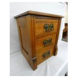 VIEW 3 OAK 3 DRAWER COMPANION CABINET