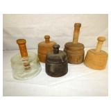 COLLECTION EARLY BUTTER MOLDS