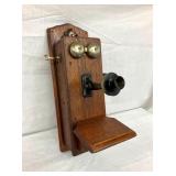 OAK WALL TELEPHONE