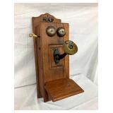OAK WALL TELEPHONE
