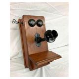 OAK WALL TELEPHONE