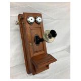 OAK KELLOGGS WALL TELEPHONE