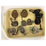 (9) LOT OF UNUSUAL LOCKS OAKLEAF,YALE